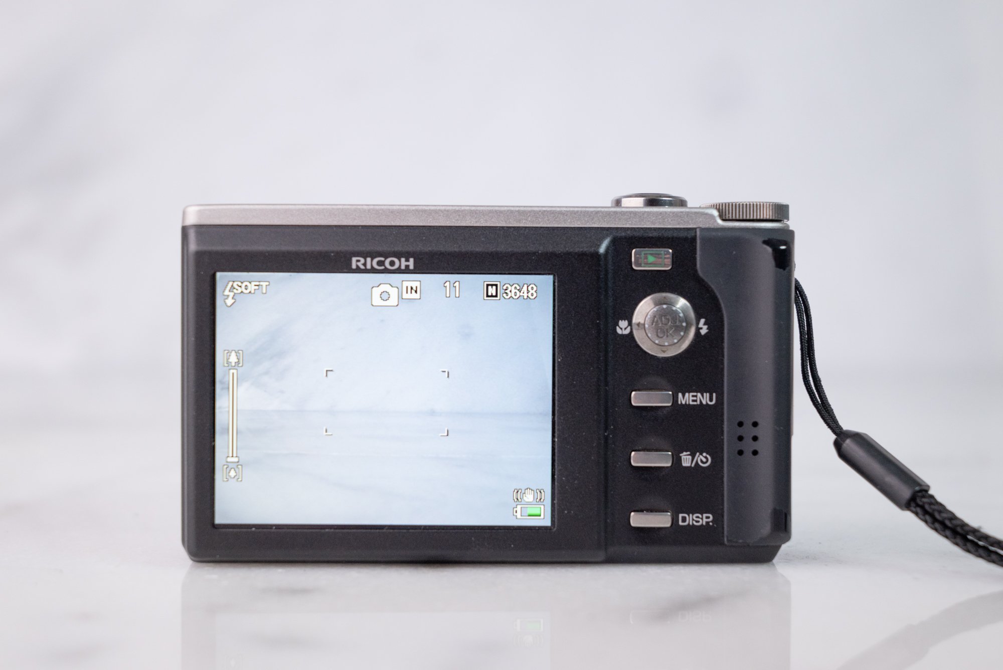 Ricoh R8 10 Megapixel Compact Premium Digital Camera with Charger